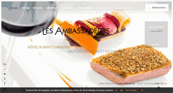Desktop Screenshot of hotel-ambassadeurs.fr
